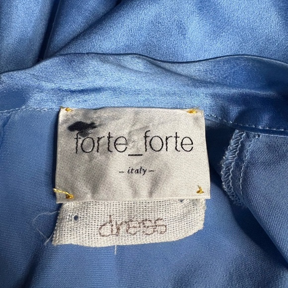 GUC FORTE FORTE- Beautiful Statin Bell Sleeve Dress. Size 1 or US 4 - Picture 5 of 12